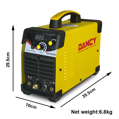 DC TIG Welding Machine 200AMP TIG arc welding machine MOSFET Inverter DC TIG welder