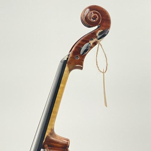 4 4 Violine handgefertigte fortgeschrittene Geige Violino Maple Fichte Flamed Massive Holzkoffer Bosin Rosin Geige Violine