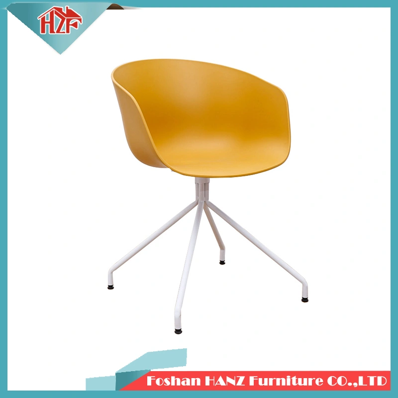 Hz-PP301-White Color Good Quality Modern Plastic Cup Dining Chair