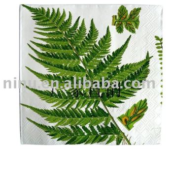 YLNL2052Printing paper napkin,paper table napkin folding