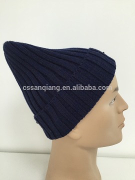 Black High quality custom style winter warmth rasta knit cap