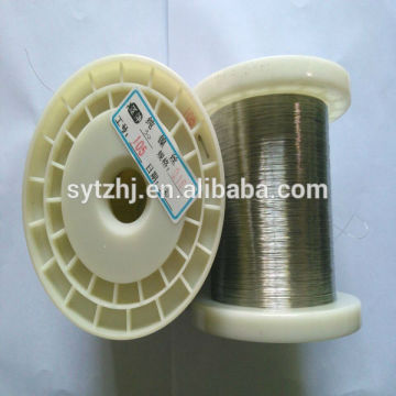 Low resistivity cuni alloy wires CuNi19