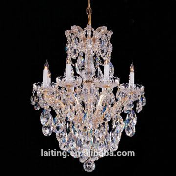 Luxury modern crystal candle chandelier