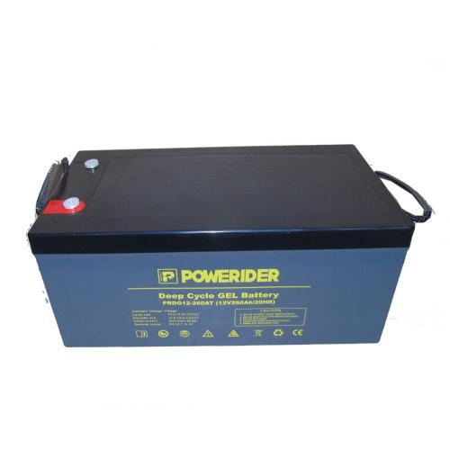 12v 260ah deep cycle battery golf car battery