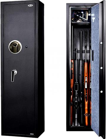 Customized Biometric Long Gun Metal Safe Box