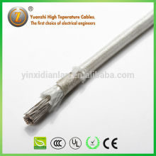 Mica wrapped fiberglass braided fire resistant wire