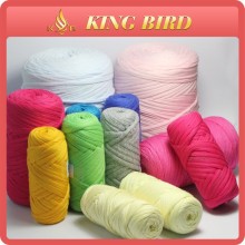 Various color round rug T-shirt cone yarn