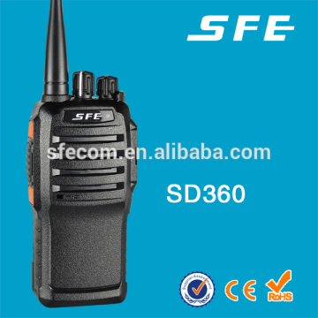 SFE SD360 UHF VHF 5W DMR Walkie Talkie 2 Time Slots CE IP66