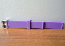 Purple Silicone Replacement Watch Bands / Watch Strap / Watch Belt Custom Logo