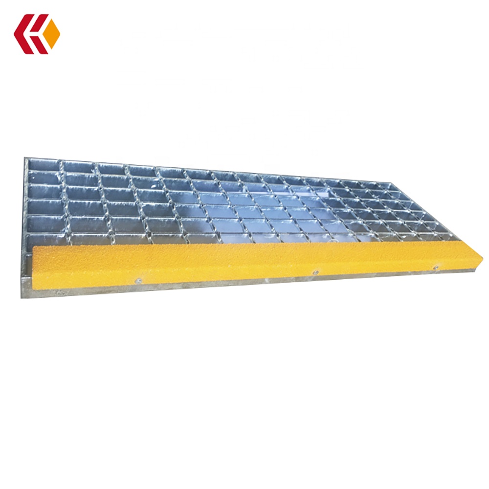 Serrated I Bar Type Steel Grating Step Treads