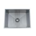 Handmade Zero Radius Stainless Steel Sink