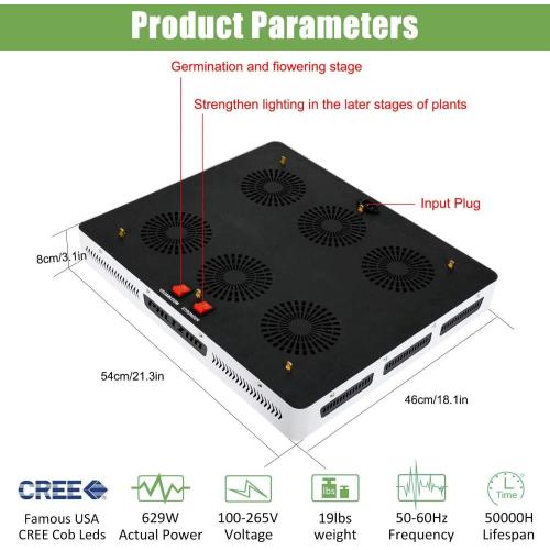 Lampu Penanaman Sayuran 3000w Penanaman