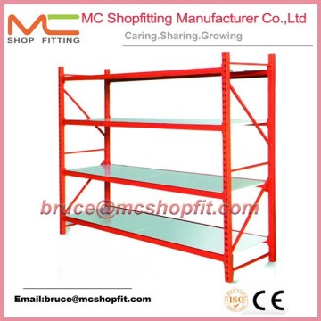 Middle-duty warehouse storage shelf rack