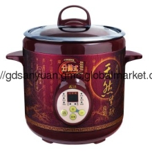 Natural Purple Clay Stew Cooker