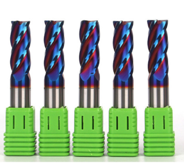 Flat End Mills Cutting Tools Carbide Corner Radius