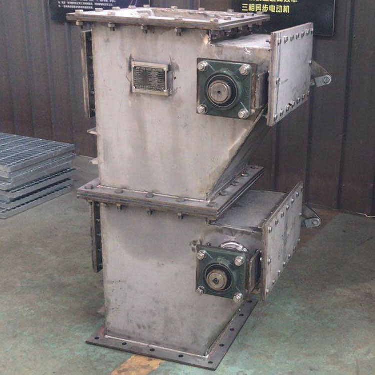 Industrial Double Flap Pneumatic untuk Fly Ash