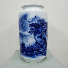 Handmade handpainting ceramic vase home decor