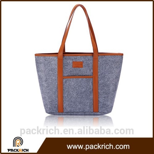 Felt material tote bag wholesale handbag online