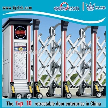 Design of main iron gate driveway retractable gate