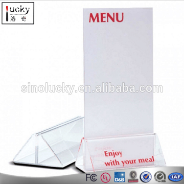 Acrylic Table Top Sign Holder,Wholesale Acrylic Retail Sign Holder