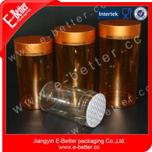 1L amber plastic pharmaceutical bottle