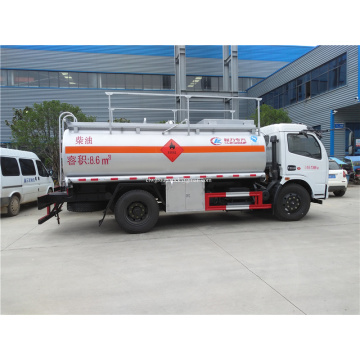 Mobile tanker truck 8000 liter diesel truck