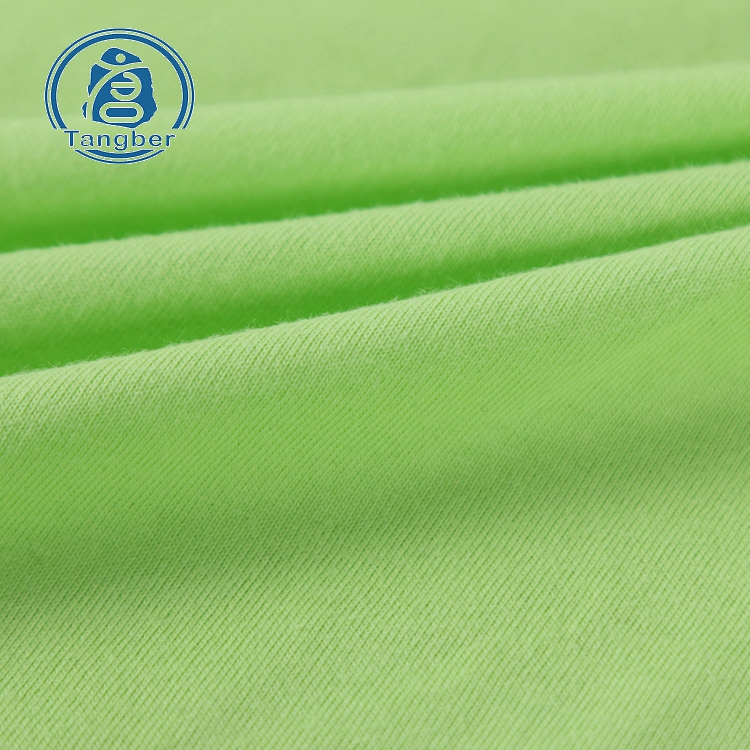 100% combed cotton single jersey t shirts fabric wholesale