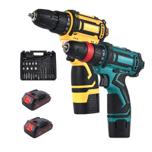 18V Li-Ion Rechargeable Battery Hand Impact Drill 10MM Cordless Electric Drilling Machine