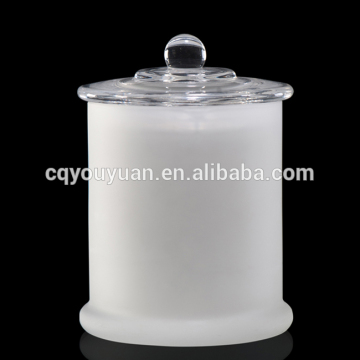 Wholesale sale heat resistant glass candle holder center pieces