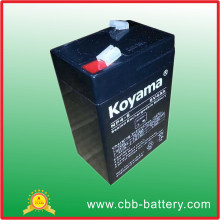 4ah 6V Sealed VRLA AGM Battery for Light Tool