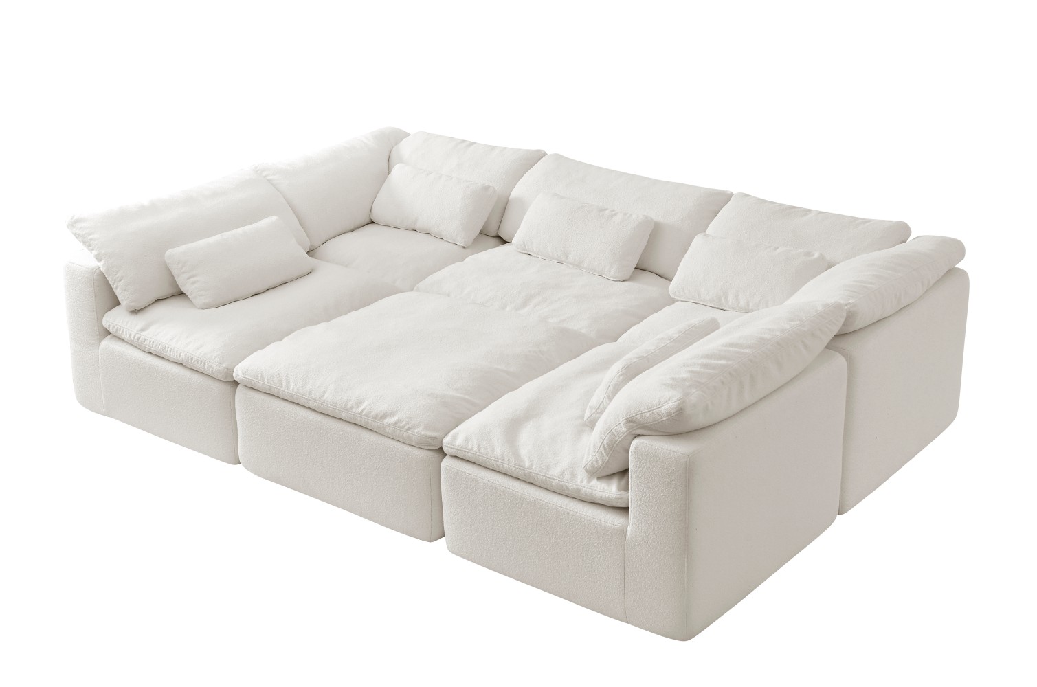 Divano modulare a compressione (2) Modular Compression Sofa (2)