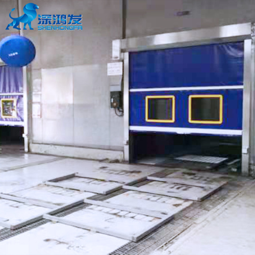 Automatic PVC rolling shutter door fast roll-up door