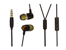 Good quality fashion metal in ear earphone with mic for mobile phones