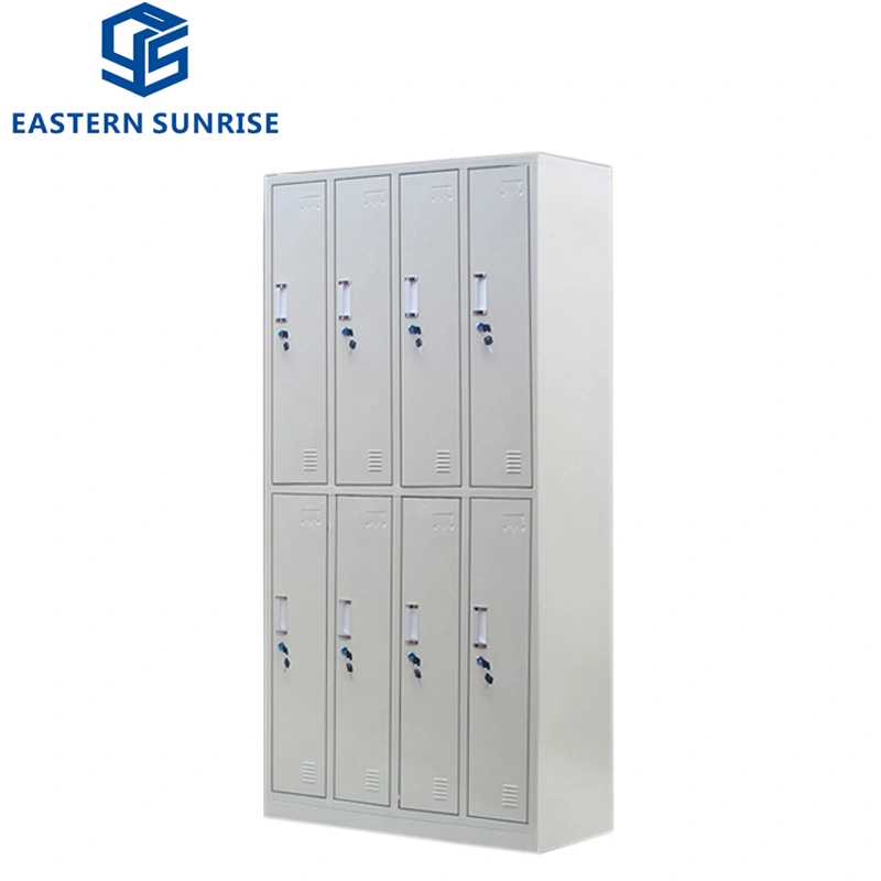 Cheap Employee Clothing 8 Door Metal Steel Locker