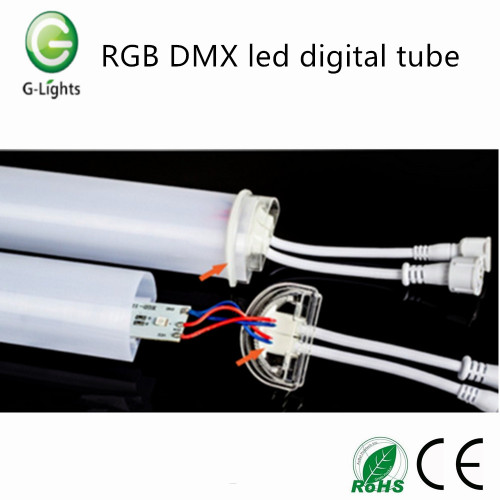 RGB DMX led tubo digitale