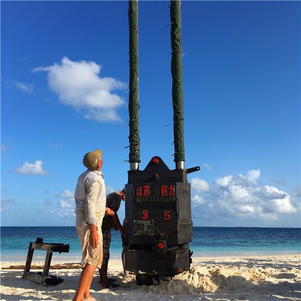 New or used Excavator jack hammer, diesel pile hammer for offshore jetty piling