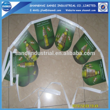 China factory custom pe bunting flag