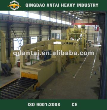 Q69 pass-through type shot blast machine/shot blast clean-up machine