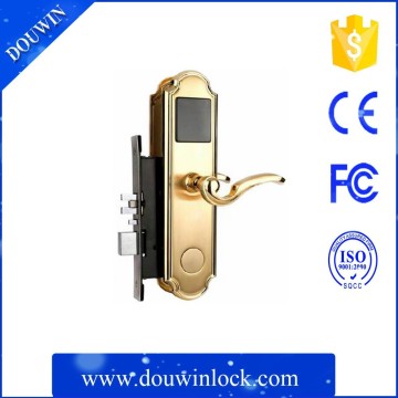 Waterproof electronic hotel card door lock access control