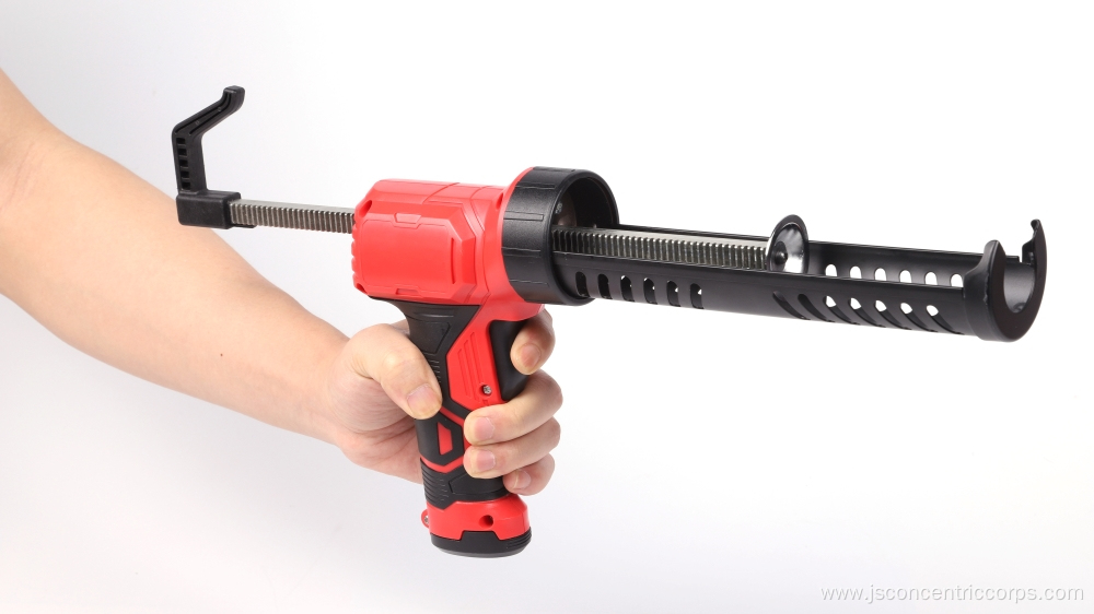 Multi-function electric cordless caulking gun