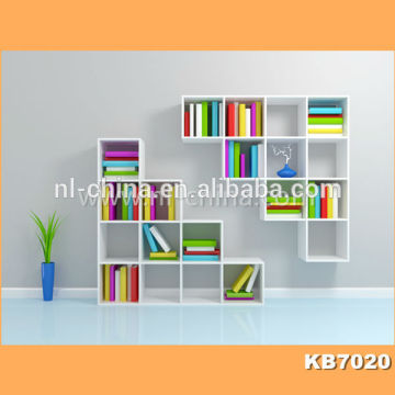 RTA alibaba china 2014 Decorative bookcase cabinet (Quality in High end of marke)
