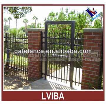 Aluminium fence gate and decorative aluminium garden fence gate