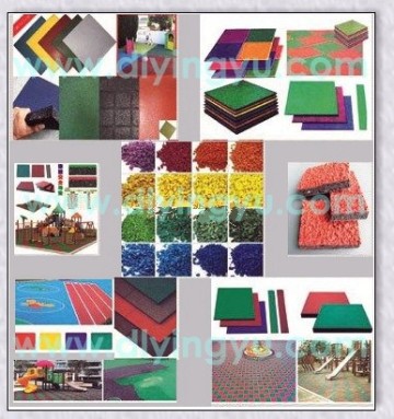 outdoor playground rubber mats