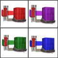 PE packing colored stretch wrap film