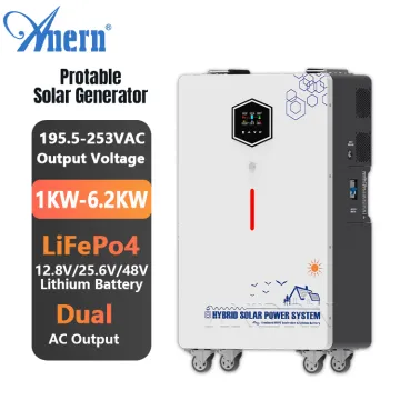 1000W MPPT Solar Portable Power Station - 2000W Solar Generator Power Bank