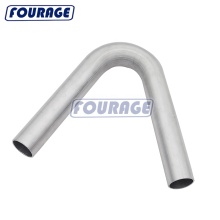 135 Degree Aluminum Polished Intercooler Bend Pipe
