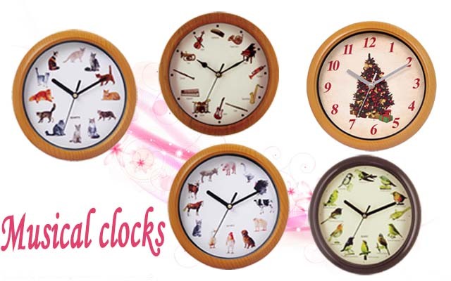 3D digital wall clock