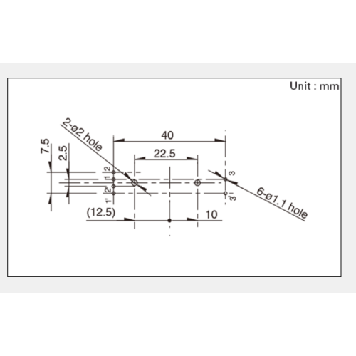 Potentiometer gelongsor siri Rs301