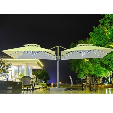 Double headed Roman umbrella