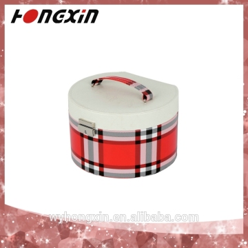 PU leather jewelry box with miror for lady